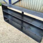 custom mild steel shelf unit