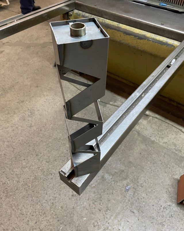 Bespoke mild steel candle holders. Laser cut and welded #bristol #sheetmetal #lasercutting #bespoke #candleholder #candlesticks
